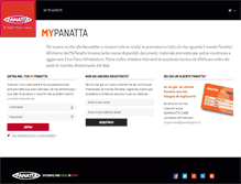 Tablet Screenshot of mypanatta.panattasport.it